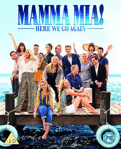 Mamma Mia! Here We Go Again (PG) 2018 (2 Disc)